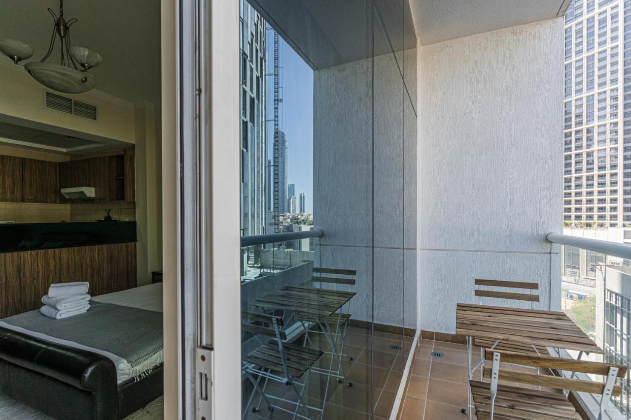 Higuests - Spacious Studio With City Views Near Dubai Mall Apartment Exterior foto